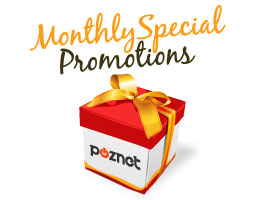 Monthly Special Promotions